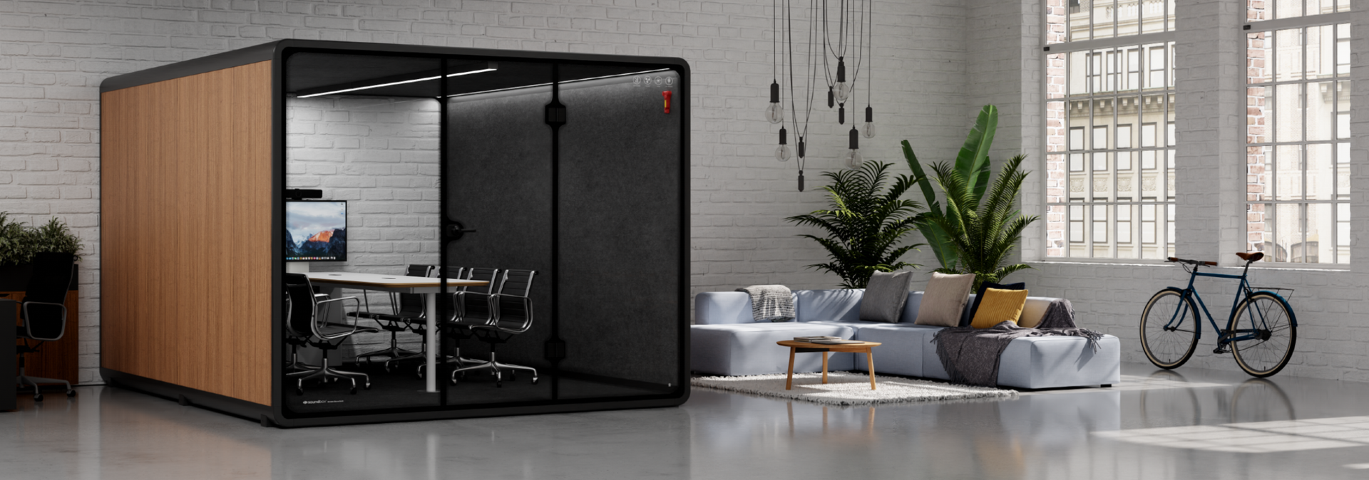 Verplaatsbare Stilte Booth