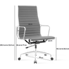 High Back Ribbed Office Chair Eames Style EA119