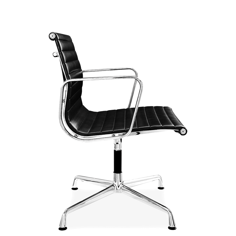 Medium Back Nahkainen toimistotuoliBlack