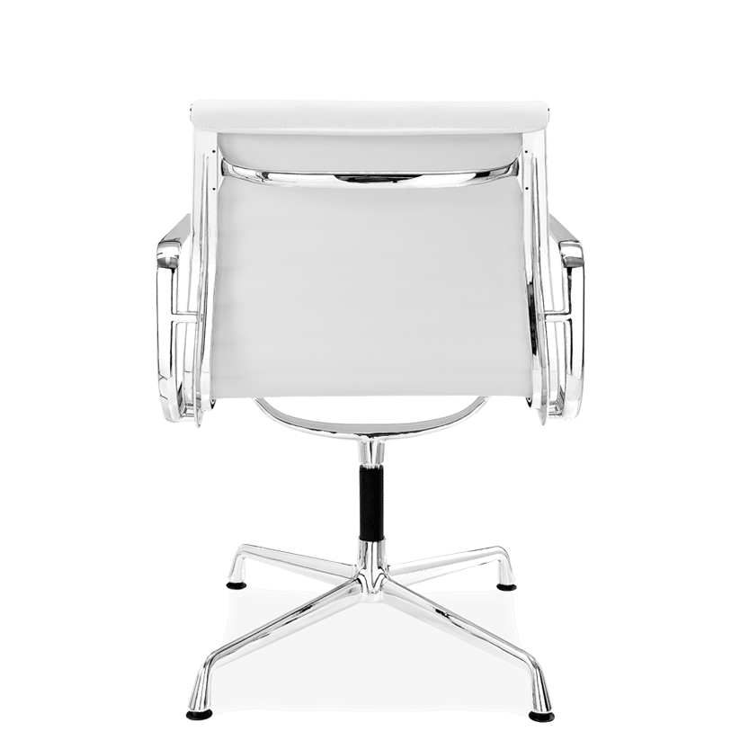 Medium Back Nahkainen toimistotuoliWhite