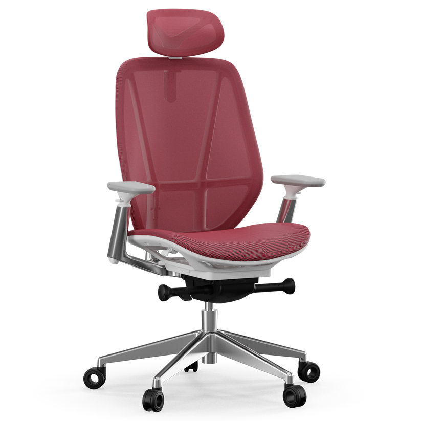 Medium Back pehmustettu verkkotuoliRed