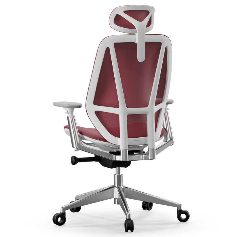 Medium Back pehmustettu verkkotuoliRed