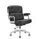 Hoxton Office Medium Padded Leather Office Chair