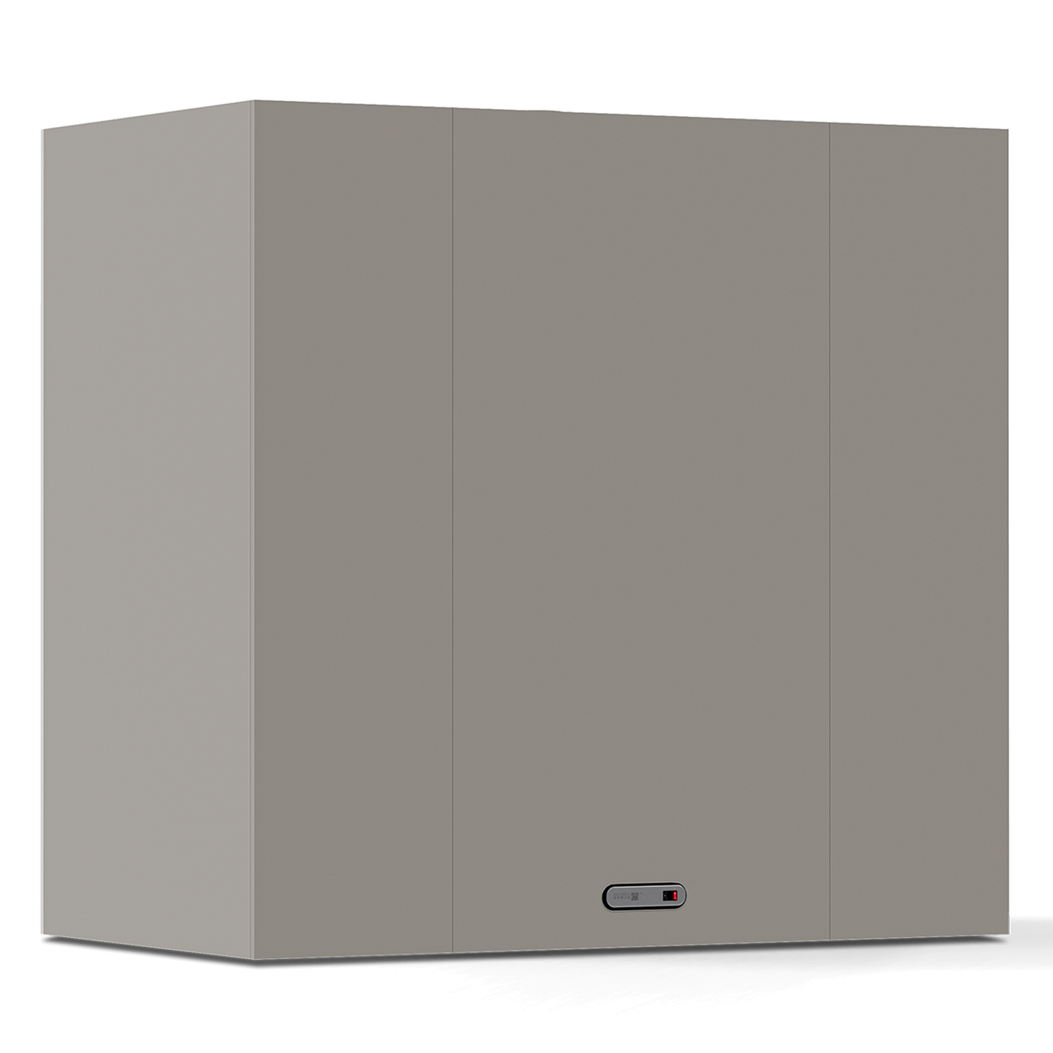 Kabine - 2 - 4 Reunião N Grande Cinza/Branco / Tecido Ecru