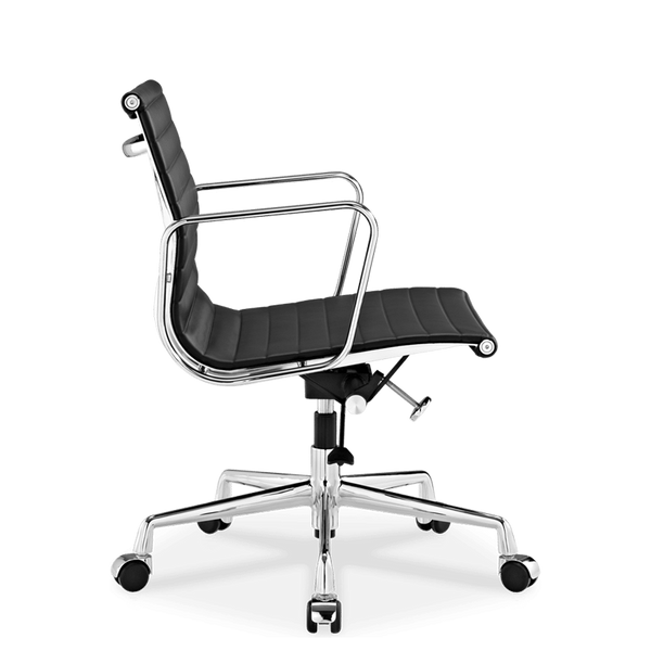 Medium Back Ribbed toimistotuoliBlack