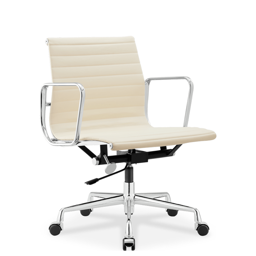 Medium Back Ribbed toimistotuoliCream
