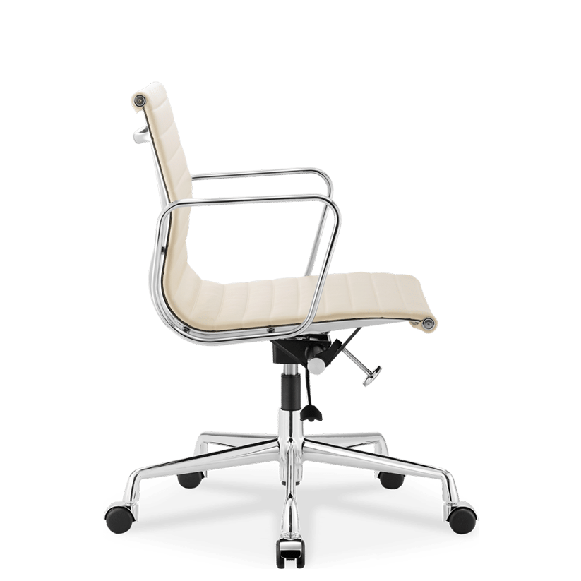Medium Back Ribbed toimistotuoliCream