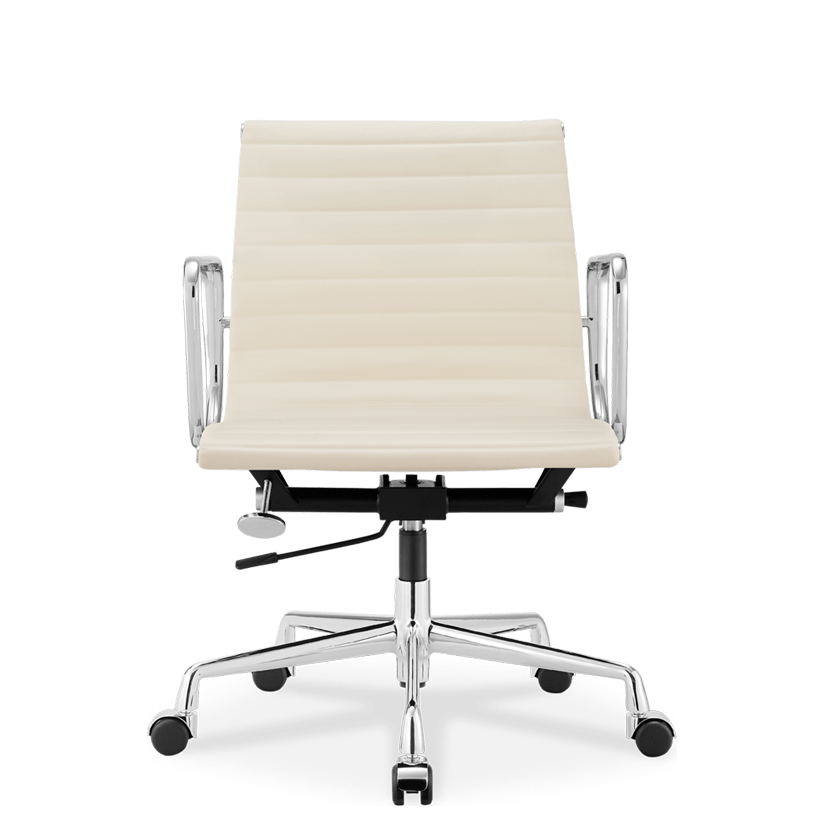 Medium Back Ribbed toimistotuoliCream