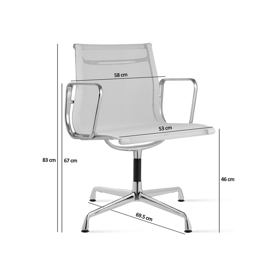 Medium Mesh toimistotuoliWhite