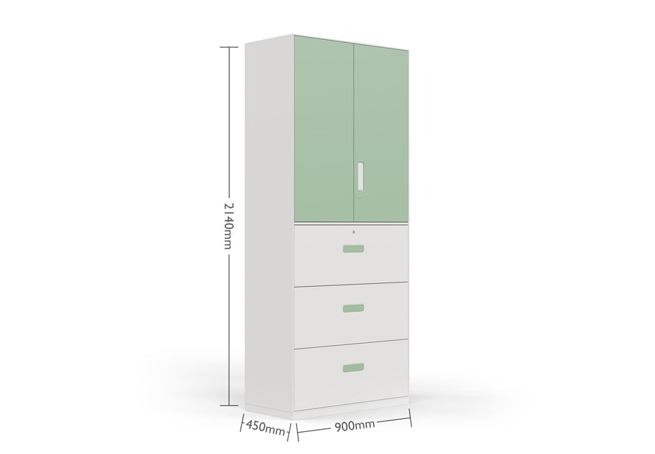 Moda3-Drawer Lower Cabinet