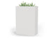 Moda Planter Filing Cabinet shown on a white background. This modern mobile cabinet features an electrostatic powder-coated surface, ABS handles, and a secure front lock, combining durability, contemporary style, and practical storage for office and collaborative environments.
