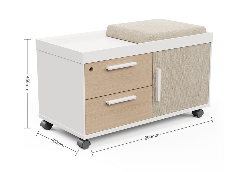 ModaWhite Oak / Right Side Door