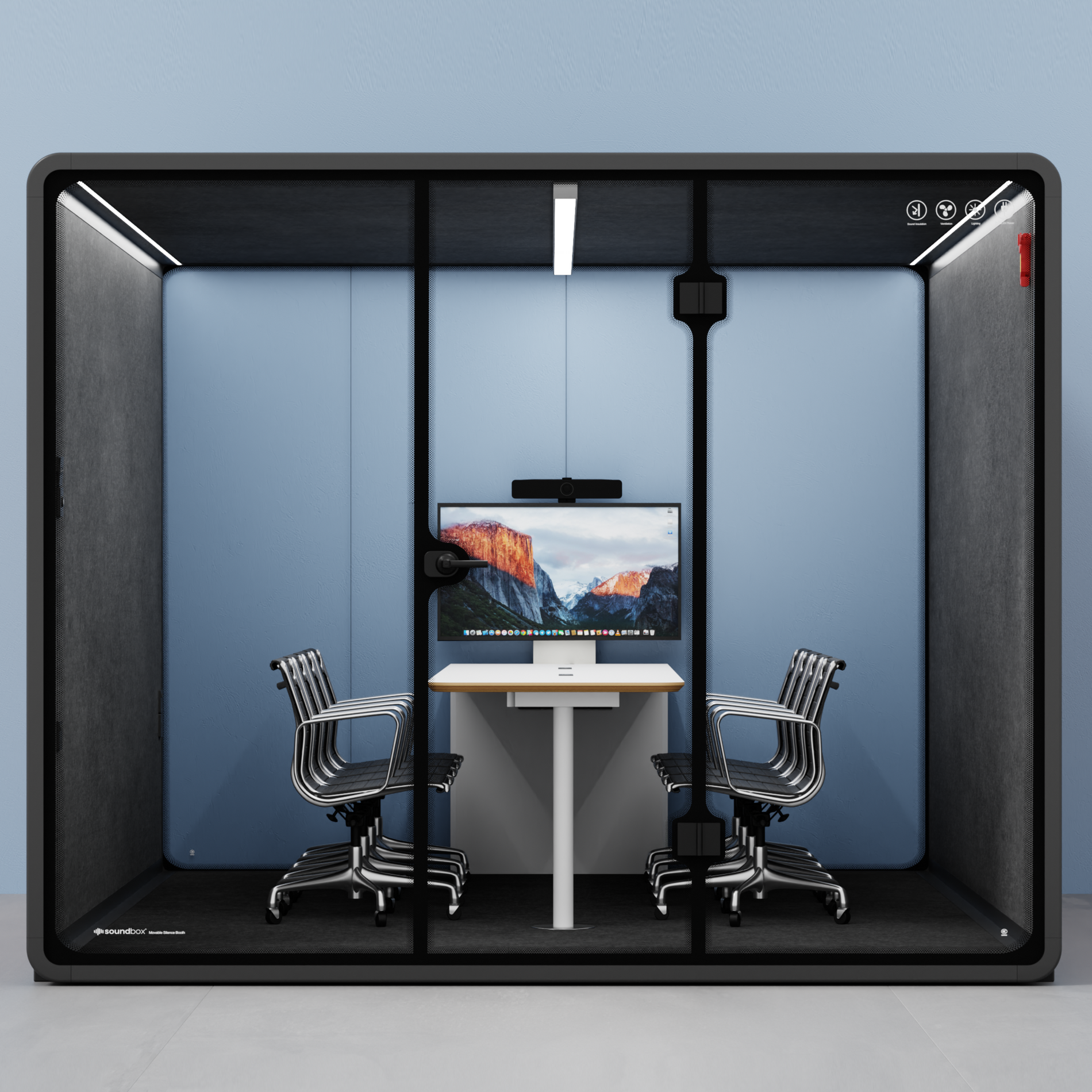 Quell Max - Club HouseWooden / Dark Grey / Furniture Set 1