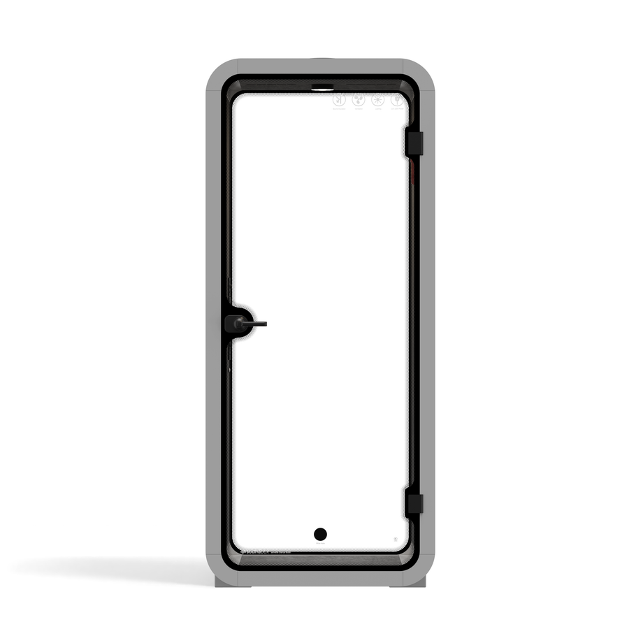 Office Pod Quell FlexLight Grey / Dark Grey / No Furniture