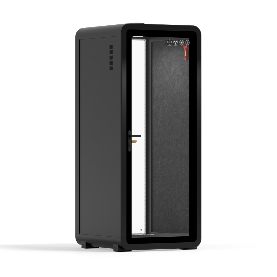 Quell - Flex - kollega - SoloBlack / Dark Grey / No Furniture
