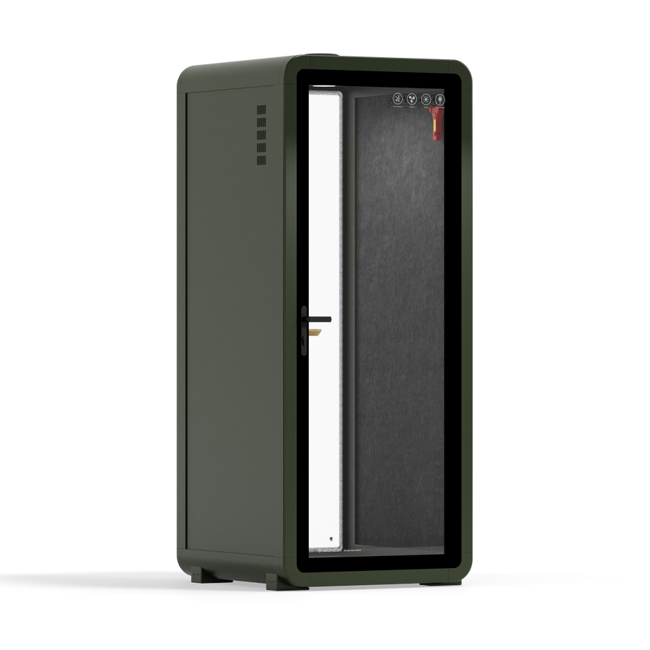 Quell - Flex - kollega - SoloDark Green / Dark Grey / No Furniture