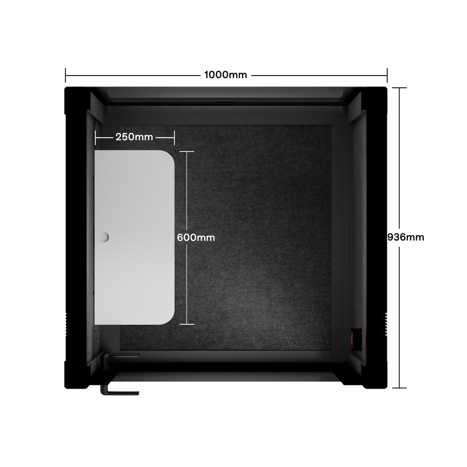 Quell - Flex - kollega - SoloWooden / Dark Grey / No Furniture
