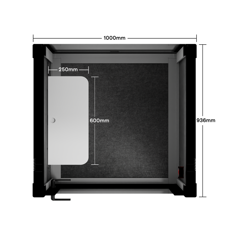 Quell - Flex - kollega - SoloLight Grey / Dark Grey / No Furniture