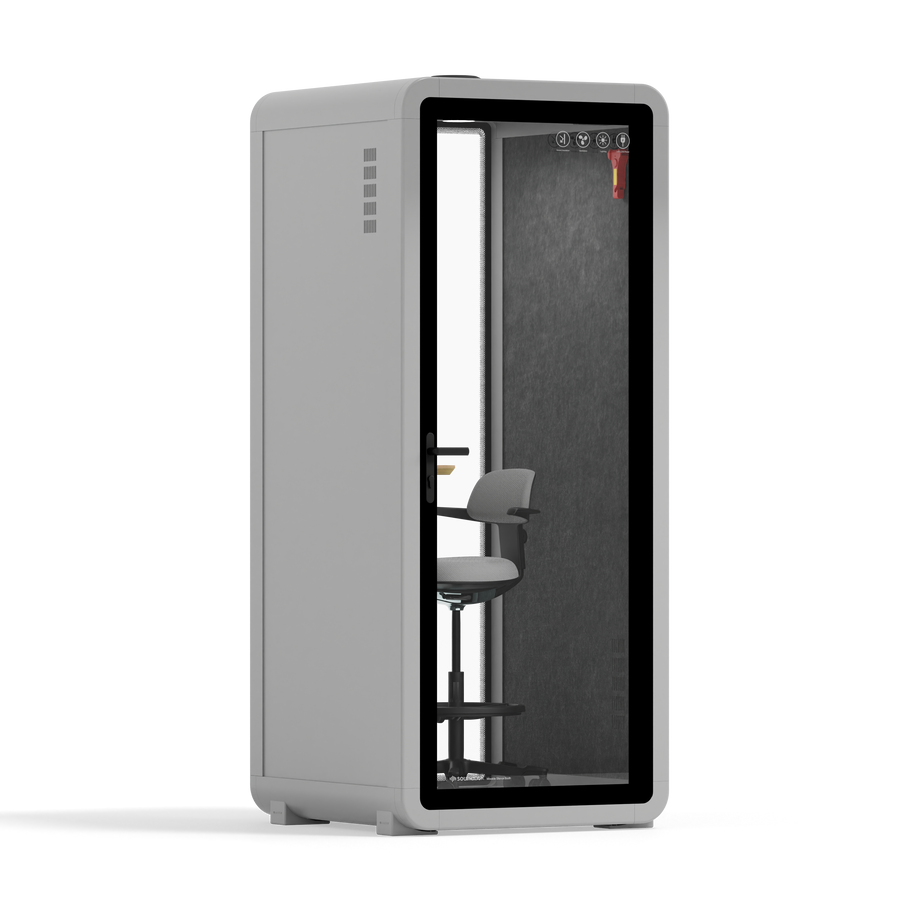 Quell - Flex - kollega - SoloLight Grey / Dark Grey / With Furniture