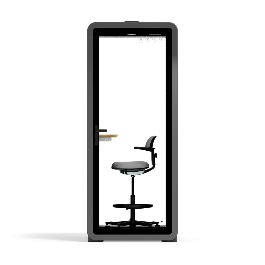 Quell - Flex - kollega - SoloWooden / Dark Grey / With Furniture