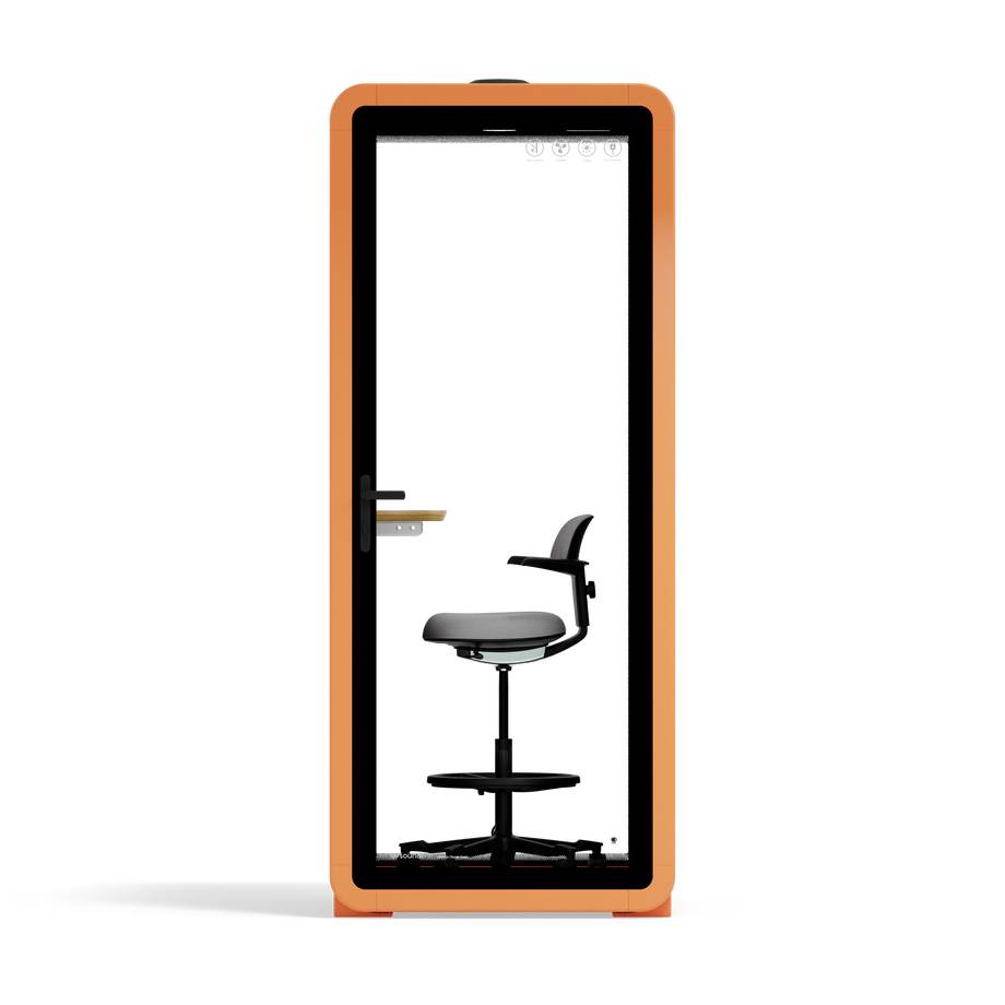 Quell - Flex - kollega - SoloOrange / Dark Grey / With Furniture
