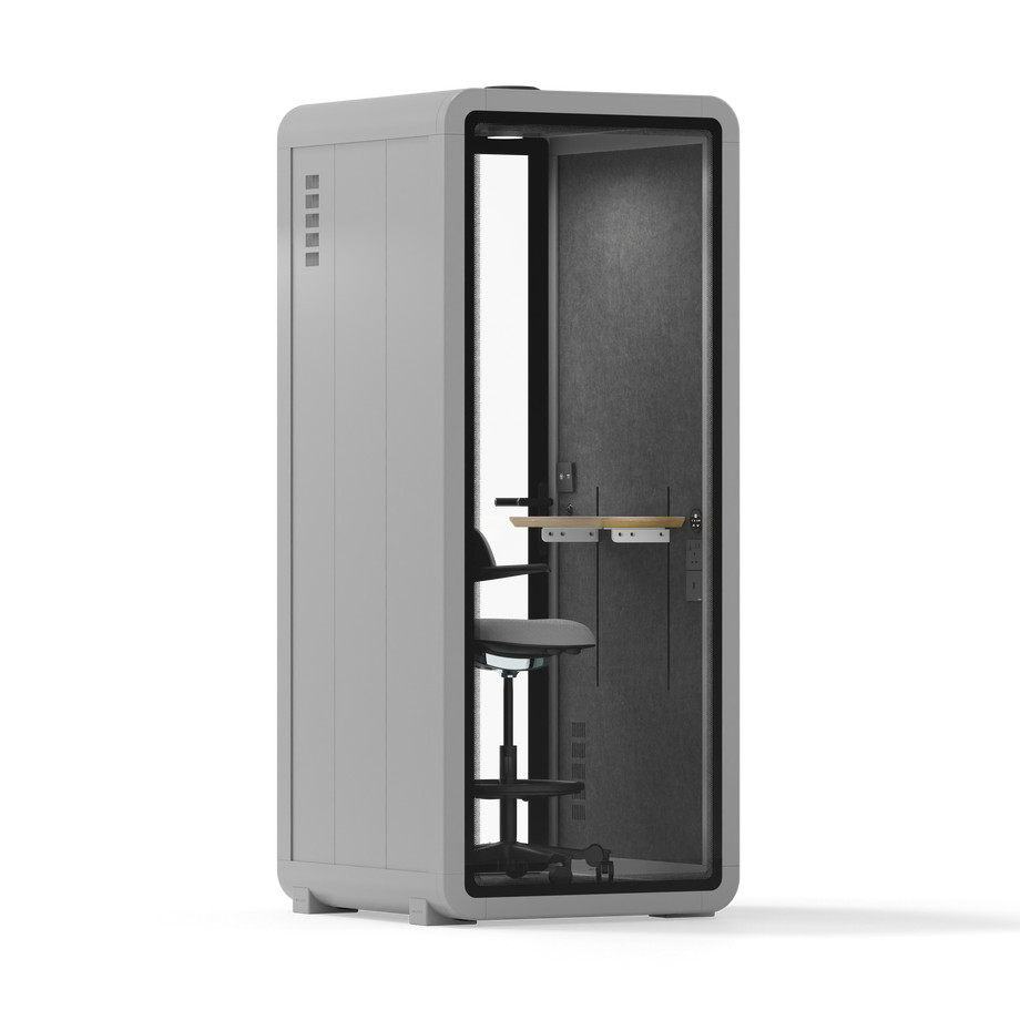 Quell - Flex - kollega - SoloLight Grey / Dark Grey / With Furniture