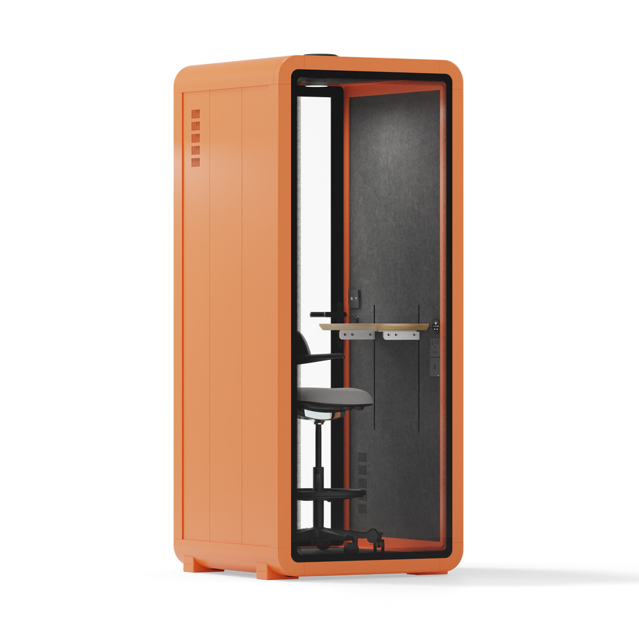 Quell - Flex - kollega - SoloOrange / Dark Grey / With Furniture
