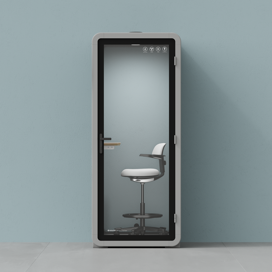 Quell - Flex - kollega - SoloLight Grey / Dark Grey / With Furniture