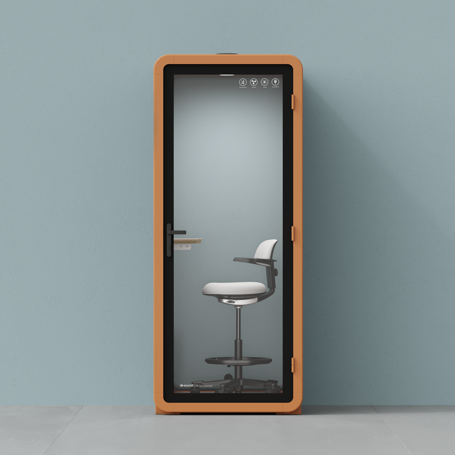 Quell - Flex - kollega - SoloOrange / Dark Grey / With Furniture