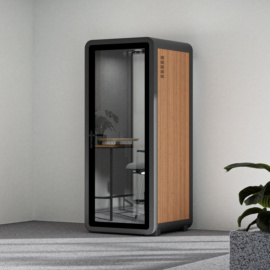 Quell - Flex - kollega - SoloWooden / Dark Grey / With Furniture