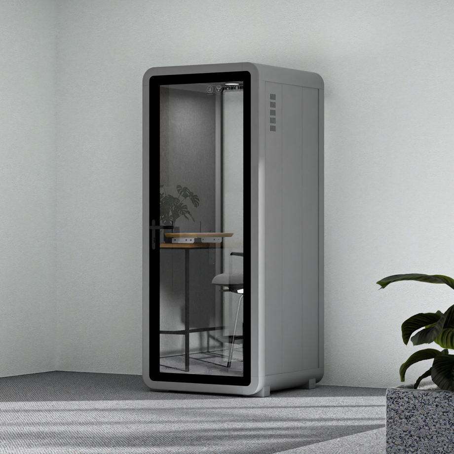 Quell - Flex - kollega - SoloLight Grey / Dark Grey / With Furniture