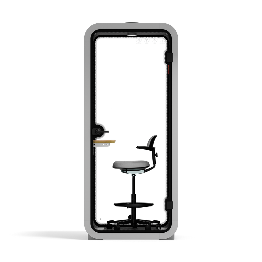 Cápsula Quell DoblarLight Grey / Dark Grey / With Furniture