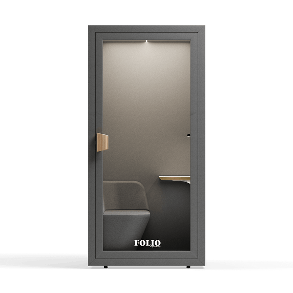 Kontors telefonbås folioFolio Dark Grey
