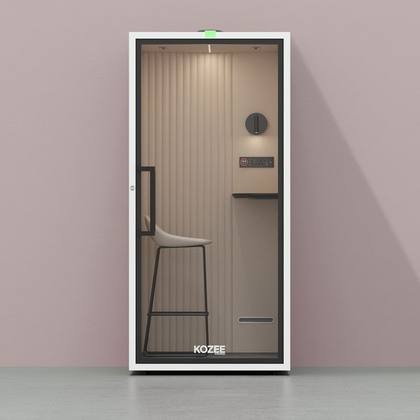Kabine - In Piedi Grey/White / Ecru Fabric