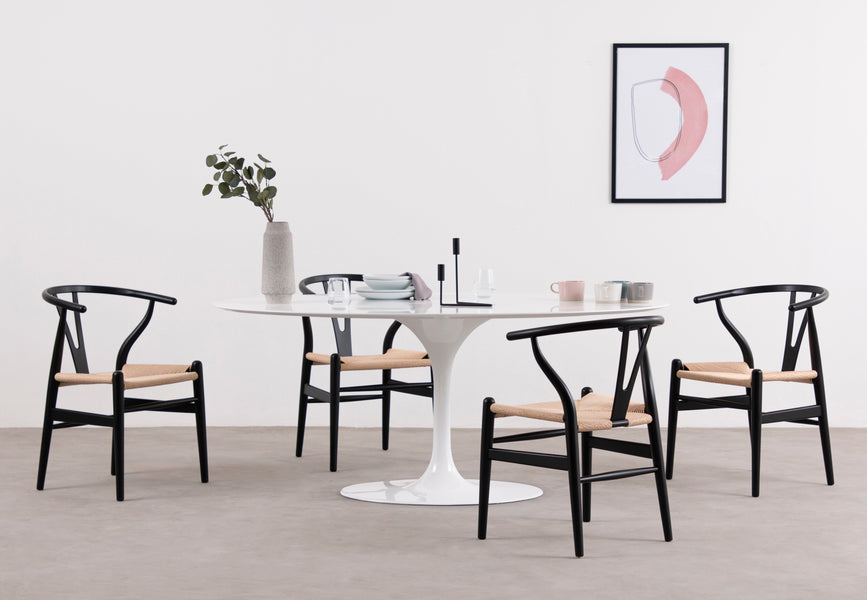 ÖnskanBlack with Natural Seat