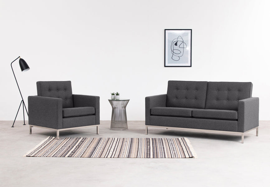 FlorenceDark Gray Wool