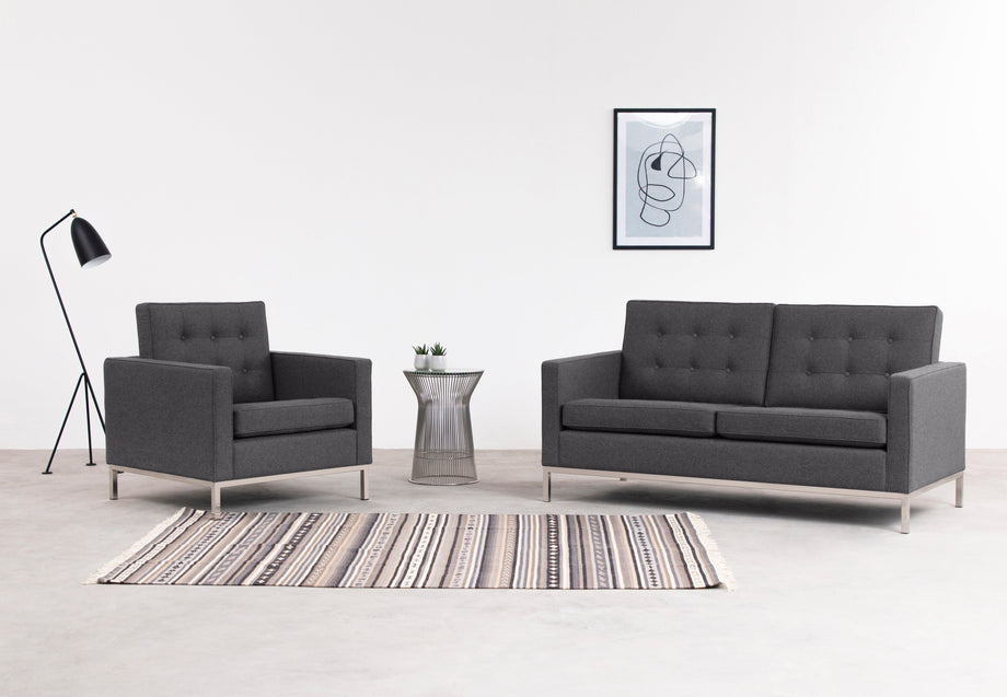 FlorenciaDark Gray Wool