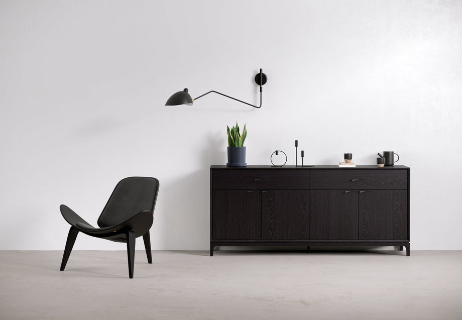 MouilleMouille - Mouille Single Wall Light, Black