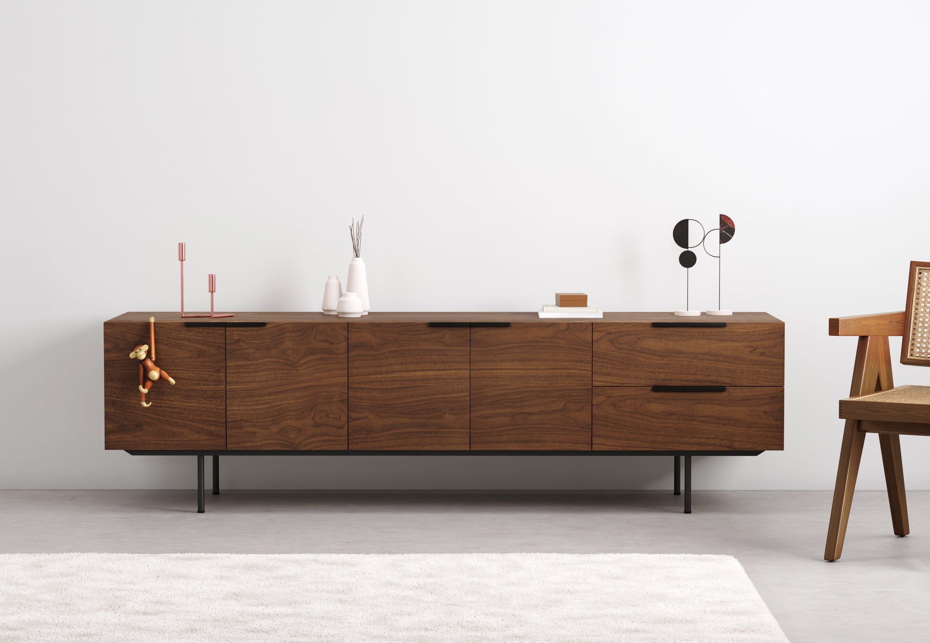 Pastoe CredenzaPastoe Credenza - Pastoe Credenza, Walnut