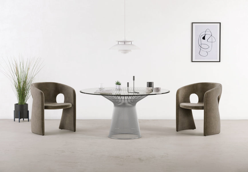 CélesteCeleste - Celeste Chair, Taupe Velvet