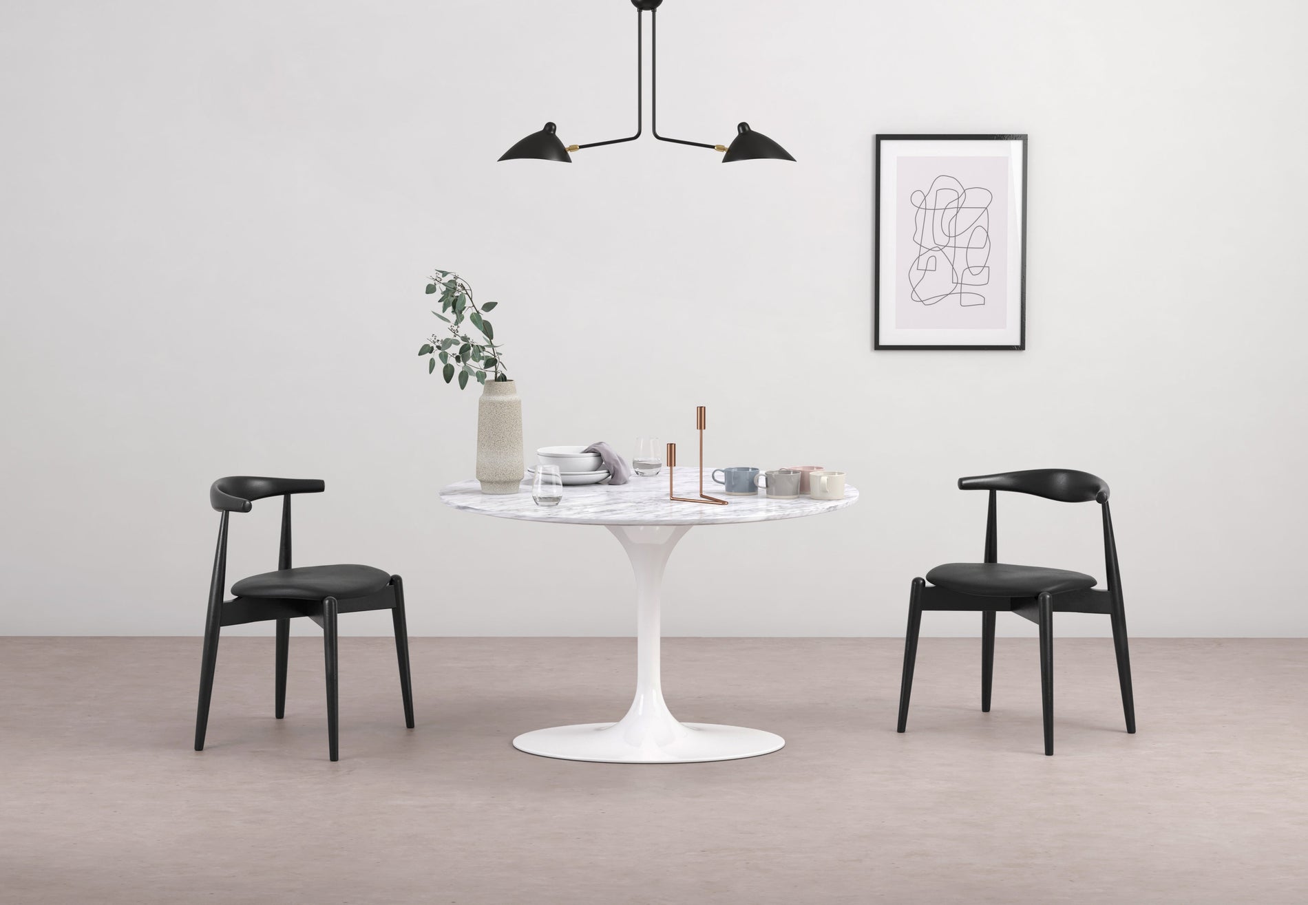Mouille CeilingBlack