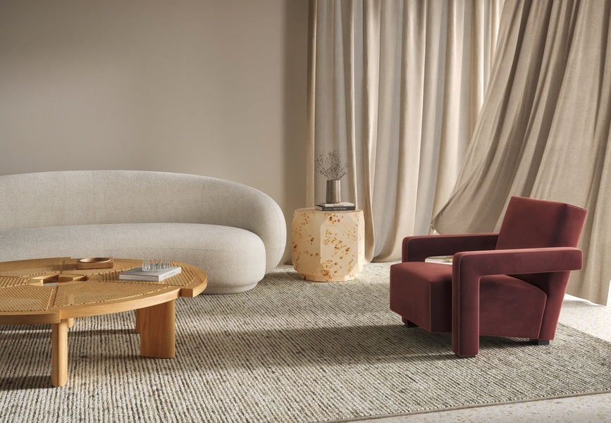 CallieCallie - Callie Side Table, Burl Wood