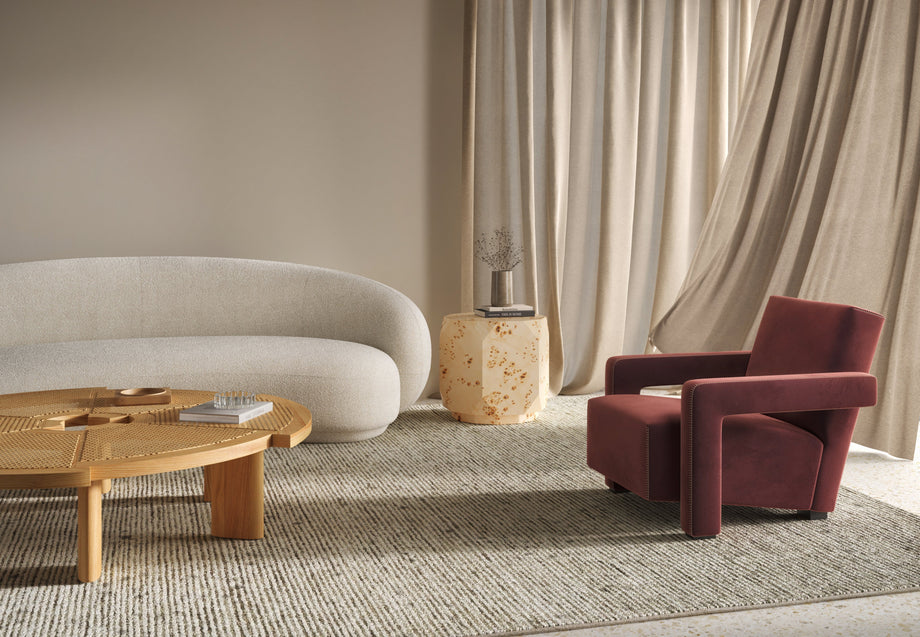 CallieCallie - Callie Side Table, Burl Wood