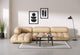 Bellini Sectional - Ecru Velvet - Image 9