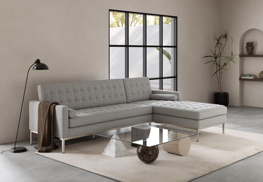 FlorenceLight Gray Wool