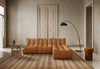 Tyge - Tyge - Tyge Sectional, Left Chaise, Bourbon Vegan Leather - Image 8