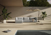 Bond - Bond - Bond Outdoor Module, Ottoman, Dove Grey Performance Weave - Image 8