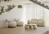Gigi - Gigi - Gigi Two Seater Sofa, White Boucle - Image 8