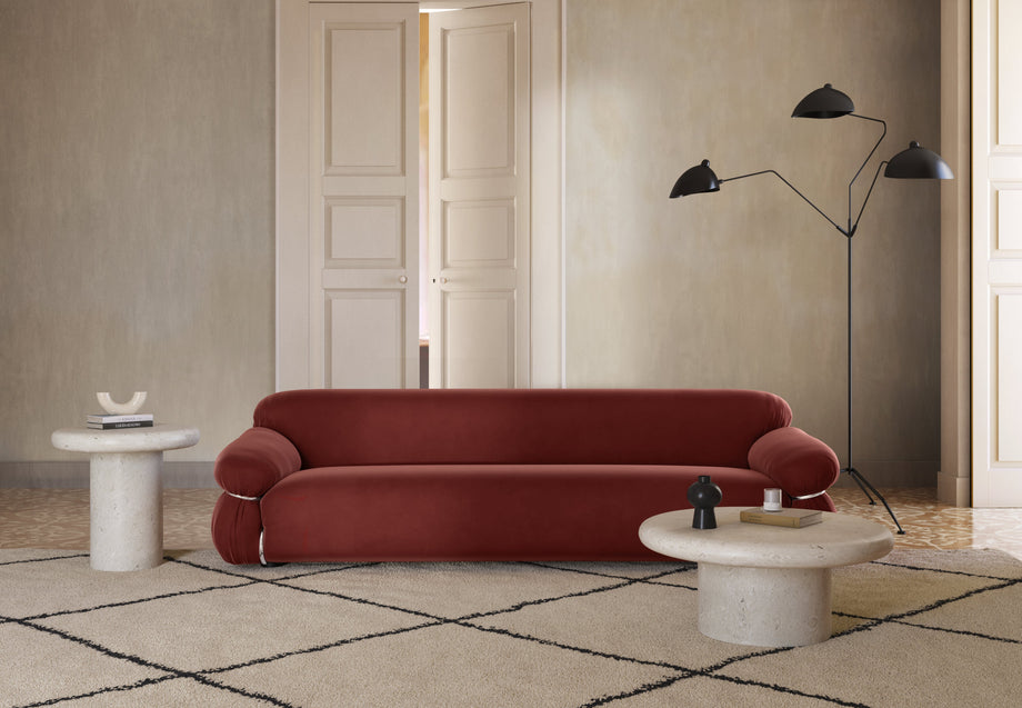 ValenciaValencia - Valencia Coffee Table, Limestone