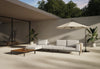Marcus - Marcus - Marcus Outdoor Chaise, Left, Shell Performance Weave and Teak - Image 8